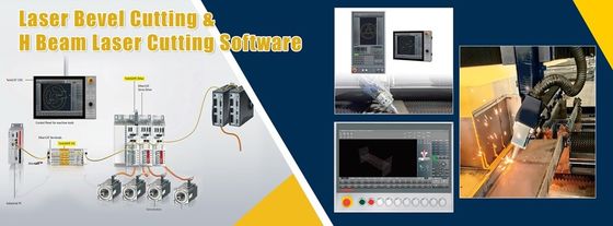 Lazer Kesme Yazılımı EtherCAT Sistemi H Beam Otomatik Hareket Kontrol Sistemi